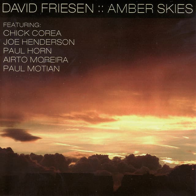 Amber Skies - David Friesen