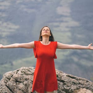 Liquid Serenity: Rain's Soft Melodies Embrace You - Waterfall Sound