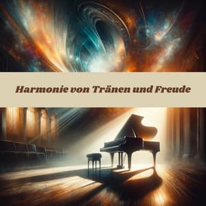 Harmonie von Tränen und Freude: Emotionales Klaviersonett - Instrumental Jazz Musik Hintergrund