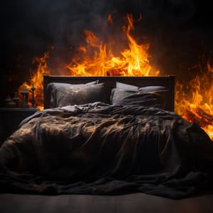 Smoldering Lullaby: Fire Sleep Sonata - Soft Music Playlisted