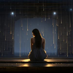 Estudio Tranquilo Con Las Gotas Del Piano Lluvioso - Efectos especiales de sonidos de lluvia