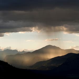 Skies Serenity: Meditative Rainfall Harmony - The Amnesias