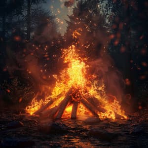 Tranquil Fire Sleep: Calming Flames for Serenity - Asleep and Awake