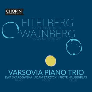 Fitelberg: Trio in F minor, Op. 10; Weinberg: Sonata No. 2, Op. 63 - Varsovia Piano Trio