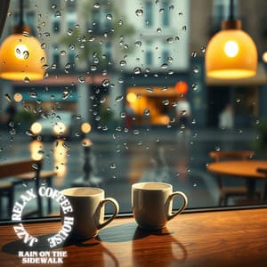 Rain on the Sidewalk - Jazz Relax Coffee House