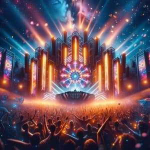 EDM Euphoria Explosion: Party Vibes All Night Long - Oriental Chillout