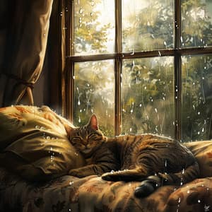 Calma De Mascotas En La Lluvia: Sonidos Relajantes Binaurales - Relajamiento Total para las Mascotas