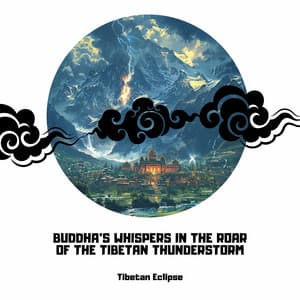 Buddha’s Whispers in the Roar of the Tibetan Thunderstorm - Tibetan Eclipse
