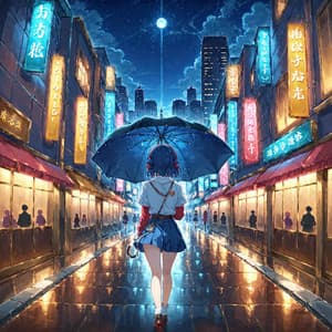 Dreams in the Rain - Lofi - Anime Girl Lofi