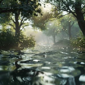 Peaceful Waters: Embracing Chill for Meditation - Sounds of Nature: Thunderstom