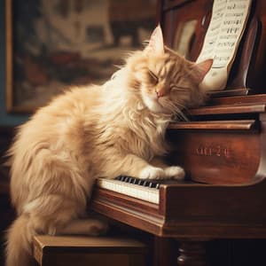 Serenatas Tranquilas: Melodías De Piano Meditativo Para Amigos Felinos - Pianos pacíficos