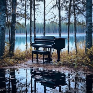Meditation Piano: Echoes in Calm Waters - Peacefull Piano