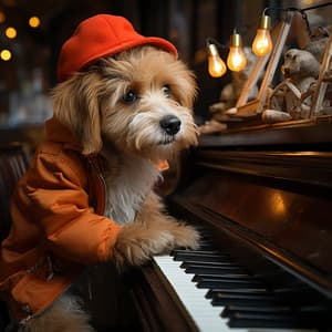 Música De Piano: Armonías Juguetonas Para Perros - Relajante Universo de Música de Piano