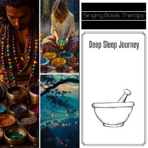 Deep Sleep Journey - Dreamy Music with Tibetan Singing Bowls - Singing Bowls Therapy