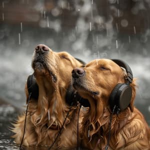 Pets in the Rain: Calming Soundscapes - Sleeping Pet Music