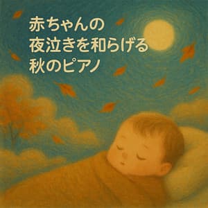 Autumn Piano to Calm Baby's Night Cry - My healing music and sleep cafe.