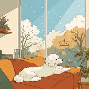 Celestial Pawprints: Dogs' Resting Space - Pure Dog Music