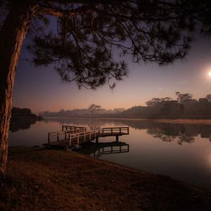 Peaceful Night: Hip Hop Beats for Relaxation - Relaxing Harp Music