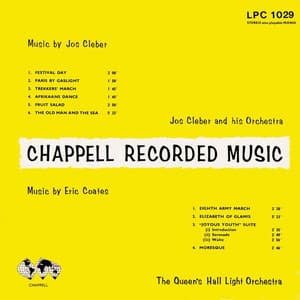 LPC1029: Music by Jos Cleber and Eric Coates: Jos Cleber and his Orchestra - Eric Coates