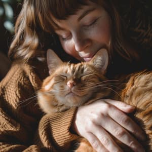 Música De Lluvia Suave Para Calmar A Los Gatos - Gatos somnolientos