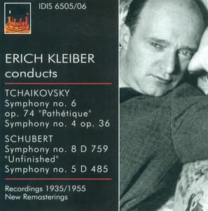 Tchaikovksy, P.I.: Symphonies Nos. 4 and 6 / Schubert, F.: Symphonies Nos. 5 and 8 - Erich Kleiber