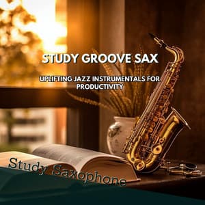 Study Groove Sax: Uplifting Jazz Instrumentals for Productivity - Study Saxophone