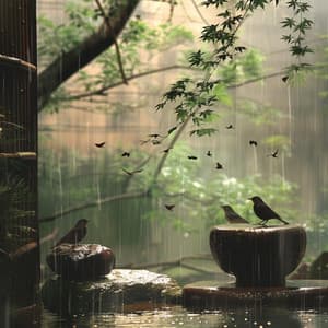 Rain Massage Harmony: Binaural Birds in Nature - 78 72 Hz - Best Relaxing SPA Music