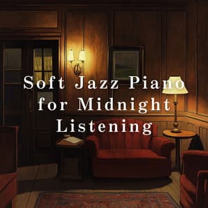 Soft Jazz Piano for Midnight Listening - Dream House