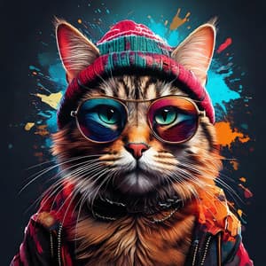 Cat Nap Vibes: Chill Hip Hop Tunes - Binaural Fire Beats Collection