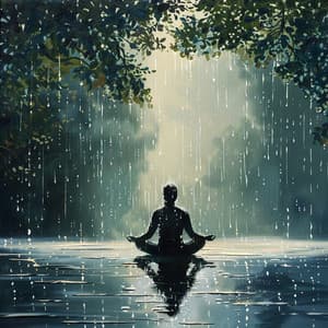 Reflexiones De Gotas De Lluvia: Meditación Guiada Con La Nana De La Naturaleza - Ilustración del lamaísmo