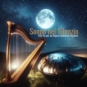 Sonno nel Silenzio: Dolce Handpan e Arpa delle Meraviglie a 432 Hz per un Riposo Notturno Migliore - Musica Relax Academia