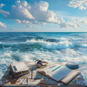 Ocean Focus: Study Wave Melodies - Study Hard