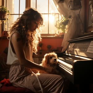 Viajes Caninos Eufóricos: El Encantador Vínculo Del Piano - Musica Relajante De Piano Genial