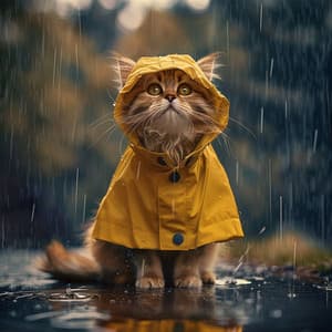Melodías De Lluvia Binaural: Serenidad Para Gatos - Zona de música de gatos