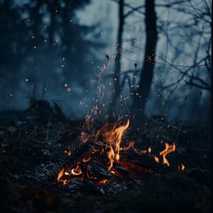 Tranquil Moments with Fire Relaxation Music - Healing Relaxing BGM Channel 335