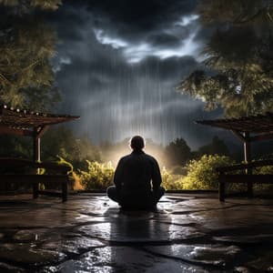 Calma Líquida De La Tierra: Un Llovizna Binaural Para La Meditación Tranquila - Frecuencias de tierra y frecuencias de 432 Hz