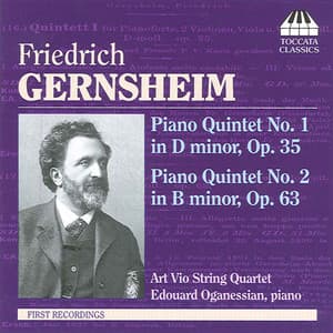 Gernsheim: Piano Quintets Nos. 1 & 2 - Friedrich Gernsheim