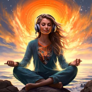 Serene Resonance: Ambient Ocean Meditation Harmony - Heart Coherence