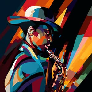 Starlit Rooftop Jam: Jazz Music Note - Cool Jazz Chill