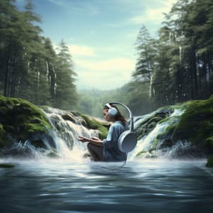 Stream Tranquility: Relaxing Waters Rhythm - Chakra Cleansing Music Sanctuary