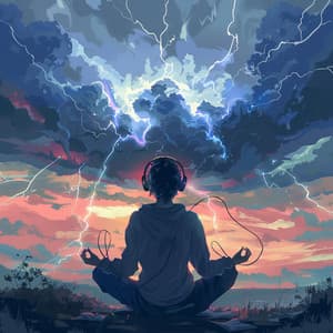 Thunder Zen: Meditation in Storm Sounds - Native American Indian Meditation