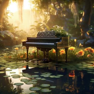 Meditation Echoes: Serenity Piano Tunes - PowerThoughts Meditation Club