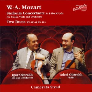 Mozart: Sinfonia concertante & Two Duets - Wolfgang Amadeus Mozart