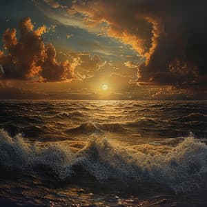 Waves of Calm: Chill Ocean Meditation - Bath Time Universe