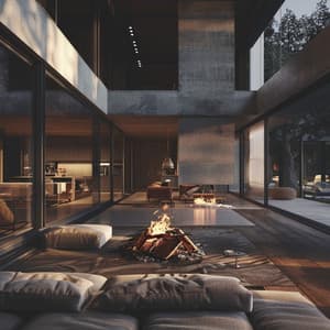 Calidez Del Fuego: Sonidos Tranquilos Para Relajación - Colección de sonidos relajantes de la naturaleza