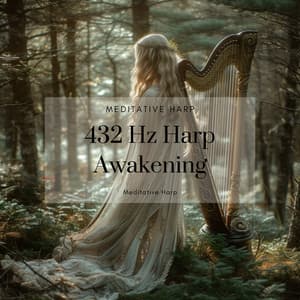 432 Hz Harp Awakening: Meditative Insights - Meditative Harp