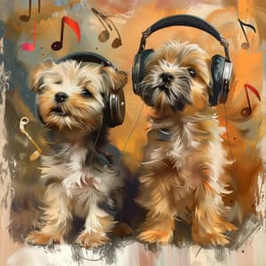Puppy Rhythms: Playful Dog Melodies - Music for Dogs Moments