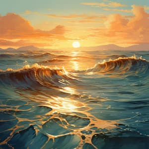 Serenidad Oceánica: Ritmos Costeros En Armonía - Armonía tranquila