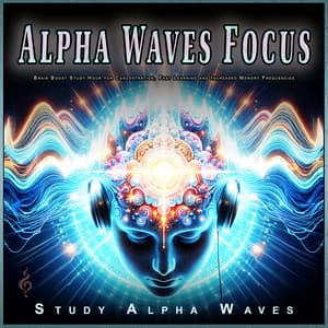 Alpha Waves Focus: Brain Boost Study Hour for Concentration, Fast Learning and Increased Memory Frequencies - Study Alpha Waves