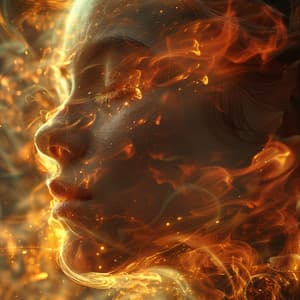 Latidos Binaurales De Fuego Cálido Para Un Sueño Reparador - Dormir Mucho